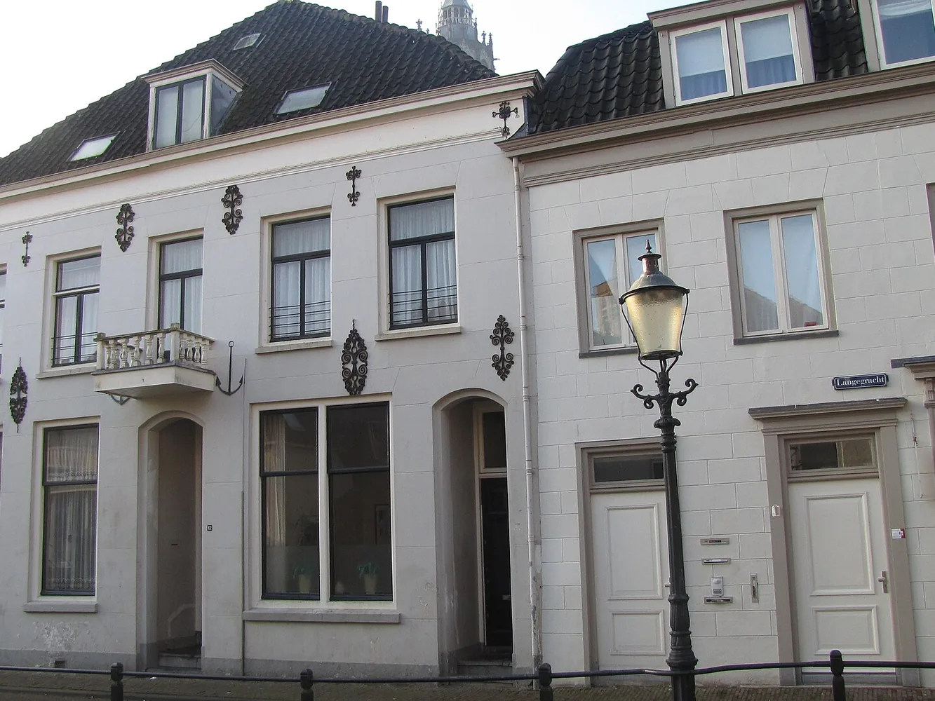 Herenhuizen aan de Langegracht in Amersfoort